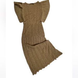 Metallic Party Dress